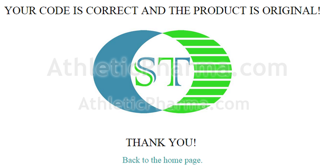 St Biotechnology Co – проверка по коду на официальном сайте Подтверждение оригинальности пептидов St Biotechnology Co